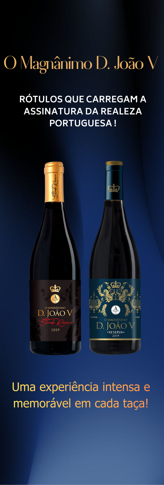 Vinhos portugueses selecionados - Importação direta das melhores adegas de Portugal